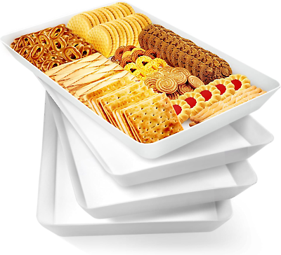 #ad Christmas Serving Tray Reusable Plastic for Food amp; Parties $23.89