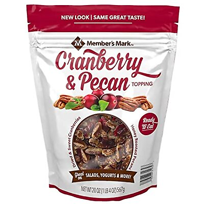 Member#x27;s Mark Cranberry and Pecan Salad Topping 20 Ounce $29.27