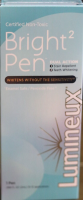 #ad Bright 2 pen lumineux w 1pen EXP 7 2025 SHIPS SAME DAY $12.49