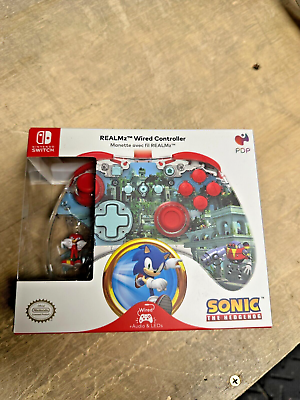 #ad PDP Realmz Sonic the Hedgehog Wired Controller for Nintendo Switch Knuckles $15.00