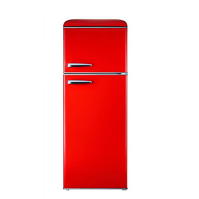 #ad 7.6 Cu. Ft Top Freezer Refrigerator Red $399.99