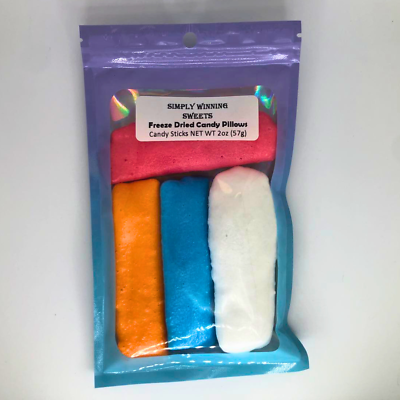 #ad Freeze Dried Candy Pillows Astronaut Space Moon Food Candy 1.5oz Bag $6.99