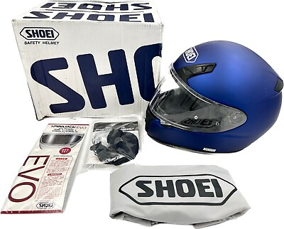 #ad #ad Shoei RF SR Helmet Matte Blue Metallic Medium 0107013205 $284.56