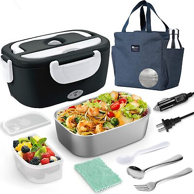 #ad #ad Electric Lunch Box Quick Food Heater Portable Food Warmer Leakproof Heated Lu... $44.92