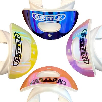 #ad #ad Battle Sports Oxygen Convertible Mouthguard with Lip Guard IRIDESCENT $19.99