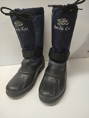 #ad Arctic Cat Vintage Snowmobile Winter Boots With Thermal Lining Mens Size 9 $44.99