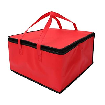 #ad Thermal Insulated Food Delivery Bag Pizza Warmer Grocery Bag with Handles $26.15
