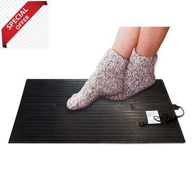 #ad #ad Electric Foot Warmer Mat 14quot; X 21quot; Keep Feet Warm Office Space Heater $66.35