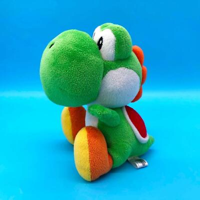 #ad San Ei Super Mario 7quot; GREEN YOSHI Plush Doll Stuffed Animal Nintendo of Japan $11.95