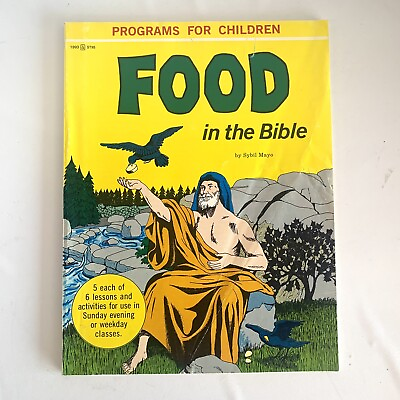 #ad Food in the Bible Programs Children Homeschool Bible Study Primary Sybil Mayo $15.10
