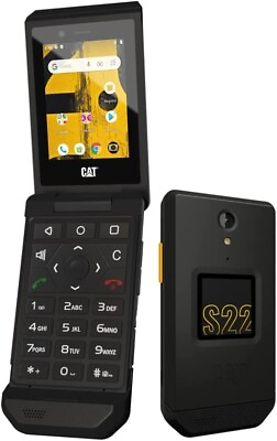 #ad #ad NEW CAT S22 T Mobile Unlocked 4G LTE Rugged Touch Screen 16GB Android Flip Phone $65.00