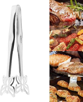 #ad #ad Buffet Tongs Stainless Steel Serving Food Grade Safe Thickened Hollow Out for $12.71