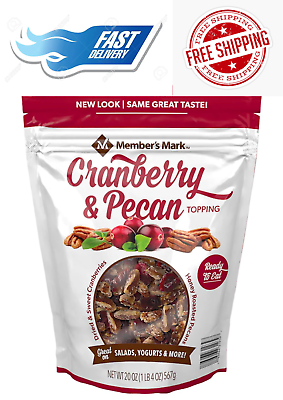 Member#x27;s Mark Cranberry and Pecan Salad Topping 20 oz. FREE SHIPPING. $19.00