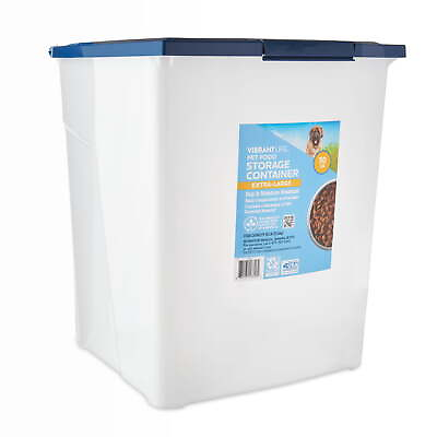 #ad #ad Vibrant Life Plastic Pet Food Storage Container Locking Lid $26.69