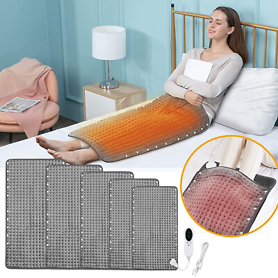 #ad #ad Electric Blanket Foot Warmer Warm Body 3 Kinds Of Timers Relief Heating Pad Heat $39.54