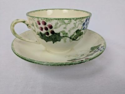POOLE POTTERY WINTER VINE BREAKFAST CUP amp; SAUCER $29.00