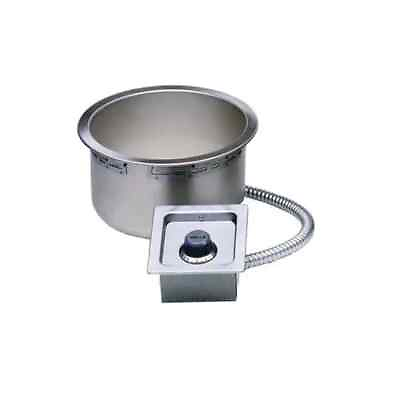 #ad #ad Wells SS 10TDUCI 11Qt Round Top Mount Built in Food Warmer w Drain 120v $1098.82