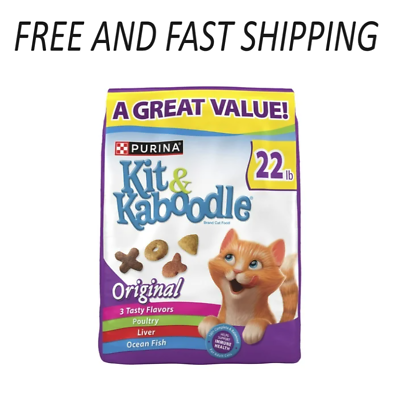 #ad Purina Kit and Kaboodle Original Dry Cat Food for Adult Cats Immune Health $15.50
