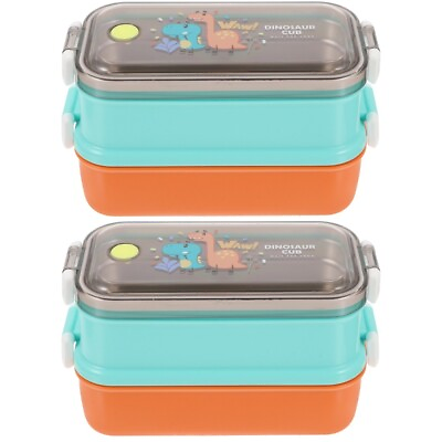 lunch box bento 2x sealing box for food Kids Bento Food Storage Kawaii sealing b $32.02