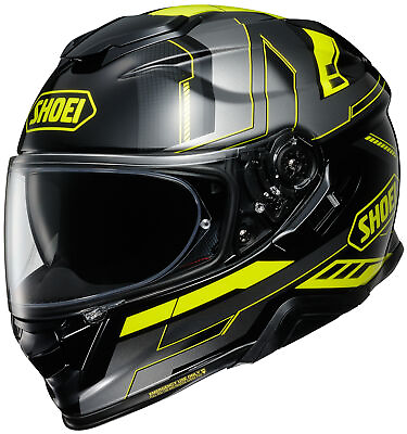 #ad Shoei GT Air II Aperture Helmet Black Hi Viz LRG $799.99