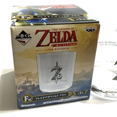 #ad The Legend Of Zelda Ichibankuji Breath Wild F Prize Glass $70.19
