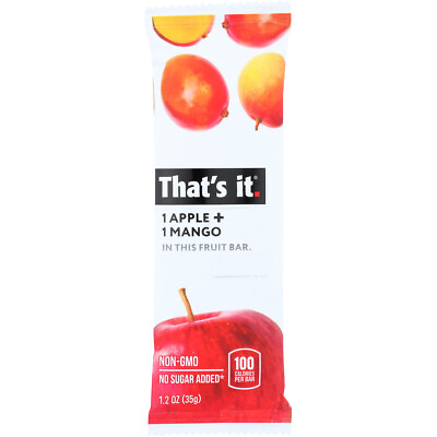 #ad That#x27;s It Fruit Bar Apple amp; Mango 1.2 oz 12 Pack Bulk Case $36.07