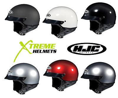 #ad HJC CS 2N Half Helmet Open Face Cruiser Motorcycle XS S M L XL XXL $59.96