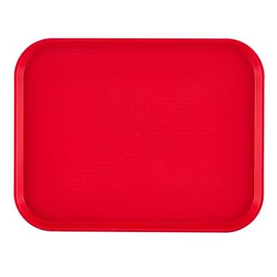 #ad #ad Cambro 1418FF163 18 in x 14 in Red Fast Food Tray $18.65