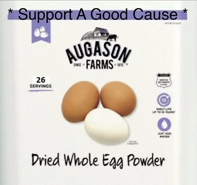#ad #ad Augason Farms Dried Whole Egg Powder Resealable Dehydrated Emergency Food 10 YR $36.95