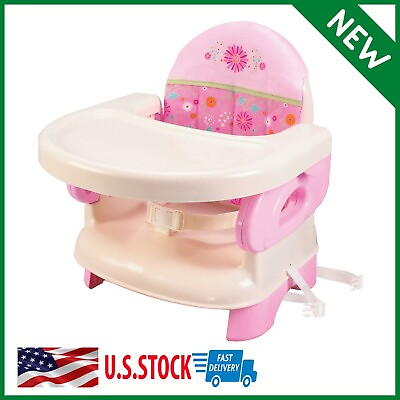 Baby Portable Booster Seat Table Folding Compact Feeding High Chair Toddler Tray $36.99