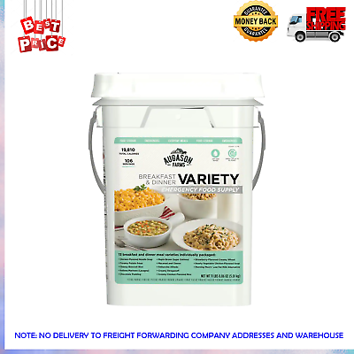 #ad #ad Breakfast and Dinner Variety Pail Emergency Food Supply 13 Varieties 4 Gallon $58.89