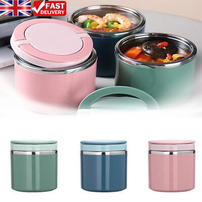 #ad 1L Insulation Thermo Thermal Lunch Box Food Container Hot Warmer Stainless Steel $19.30