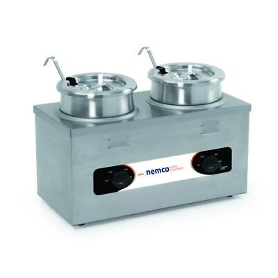 #ad Nemco 6120A 4 qt Twin Well Countertop Food Warmer $503.80