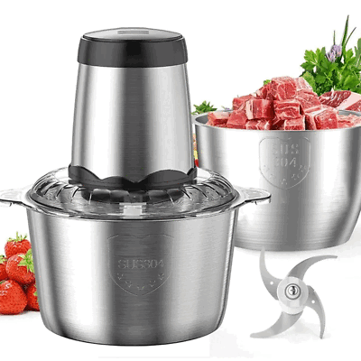 #ad Electric Food Processors Food Chopper with Meat Grinder amp; Veggie Chopper Mixer $19.99