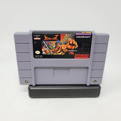 #ad Breath of Fire SNES Super Nintendo Entertainment System Authentic Tested $44.97