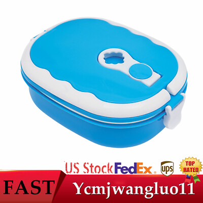 #ad Travel Insulated Warmer Food Container Portable Lunch Box Hot Food $11.40