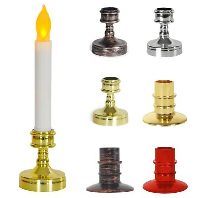 #ad Plastic Table Decor Party Candlestick Candle Holders Wedding Candle Base AU $14.95