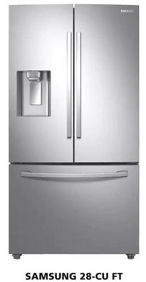 #ad Samsung 28 Cu Ft French Door Refrigerator Model RF28R6241SR Brand New NIB $809.95