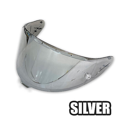 #ad SILVER Racing Helmet Visor Shield Pin Tinted For Shoei NXR 2 Z8 2022 CWR F2R $46.92