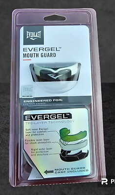 #ad NEW Factory Sealed EVERLAST Tri Layer Mouth Guard with Mouth Guard Case. $9.99