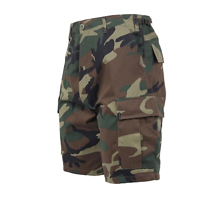 Rothco Military Camo amp; Solid Army Fatigue Cargo BDU Combat Shorts S 2XL $31.99