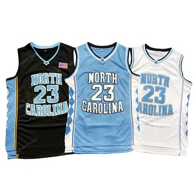 Throwback North Carolina #23 Jordan Basketball Jersey Adult and Youth Size $25.99