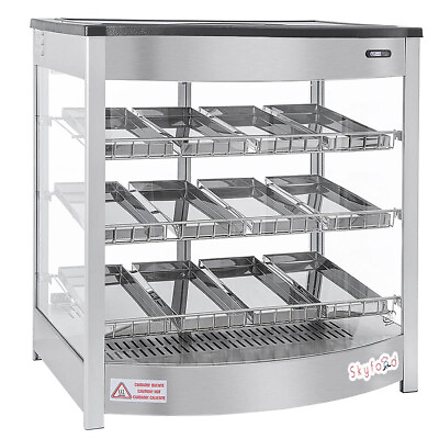 #ad Skyfood 25quot; Food Warmer Display Case Steam Line FWD3S12P Countertop $1689.27