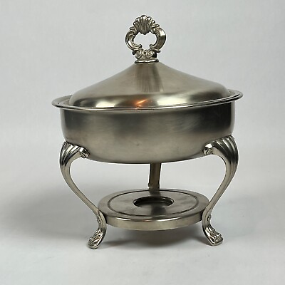 F. B. Rogers ProvinceTown PewterLite Chafing Warmer Footed Serving Dish $30.79