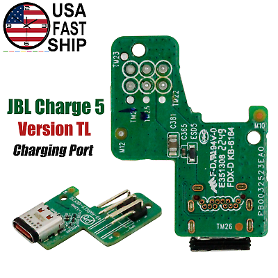 #ad OEM USB Charging Port Board Connector Type C Dock For JBL Charge 5 Version TL $45.50