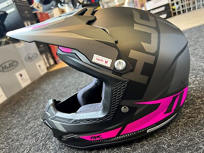 #ad #ad HJC CL XY II Creed Youth MX Offroad Helmet Pink Size youth md $90.00