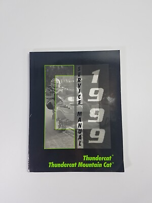 1999 Artic Cat Snowmobile Service Manual for Thundercat Mountain Cat Exc Cond. $34.99