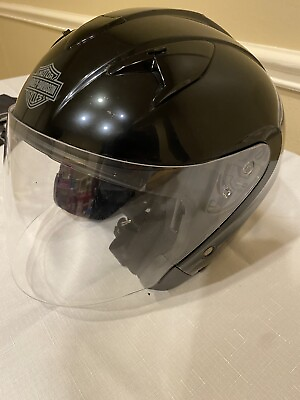 #ad Harley Davidson Helmet M HD J1V with Full visor Sun shield W Shoei Helmet Bag $69.00