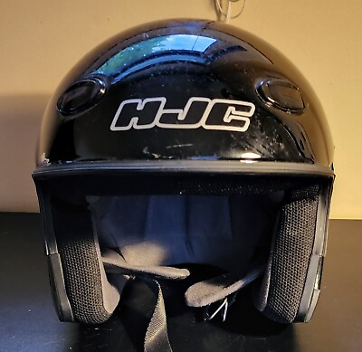 HJC CL 33 Black  Open Face Helmet missing Lift Up Face Shield $37.99