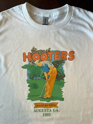 HOOTERS Masters Week 1993 Vintage Hooters Golf Tee $16.99